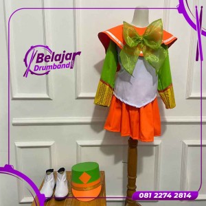 Seragam Pita Kupu Kupu Warna Hijau Elegan