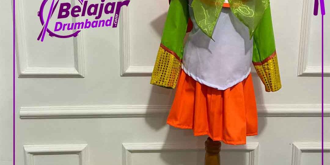 Seragam Pita Kupu Kupu Warna Hijau Elegan