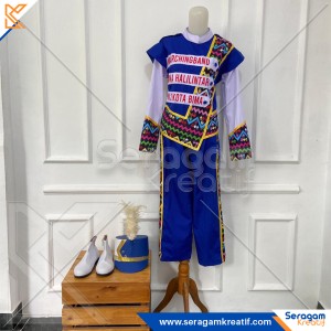 Baju Drumband Custom Nama Sekolah