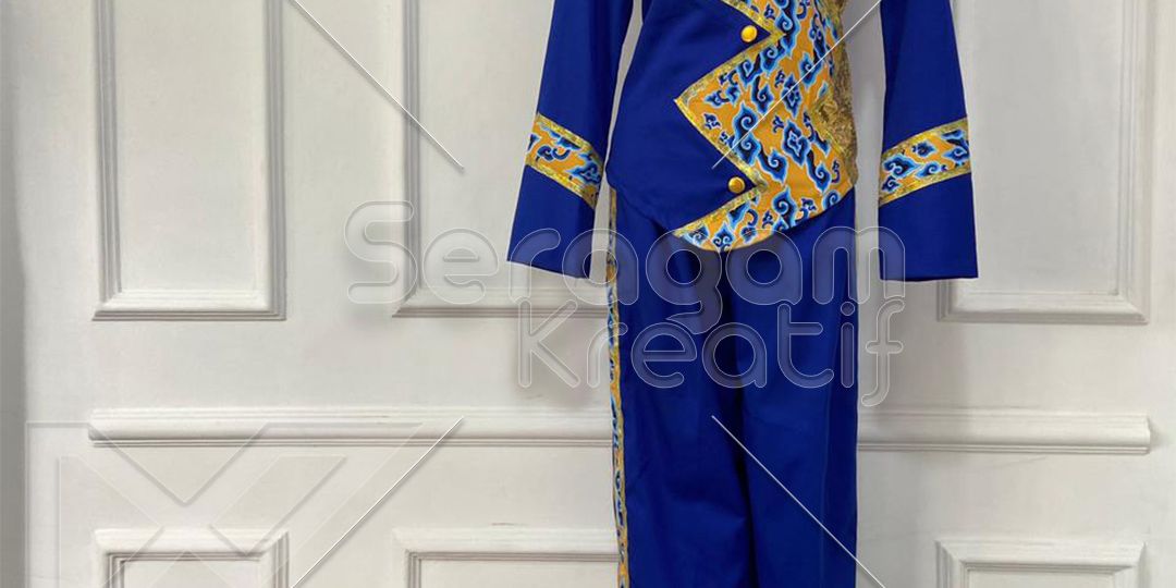 Baju Drumband Motif Mega Mendung